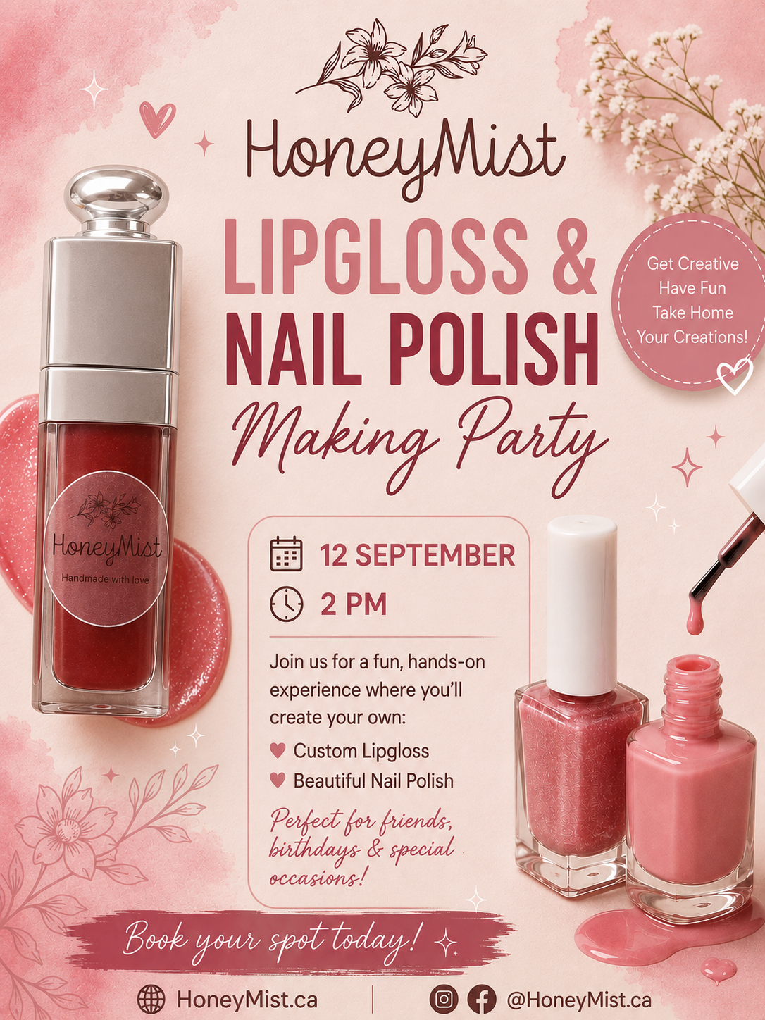 Lipgloss Making Workshop