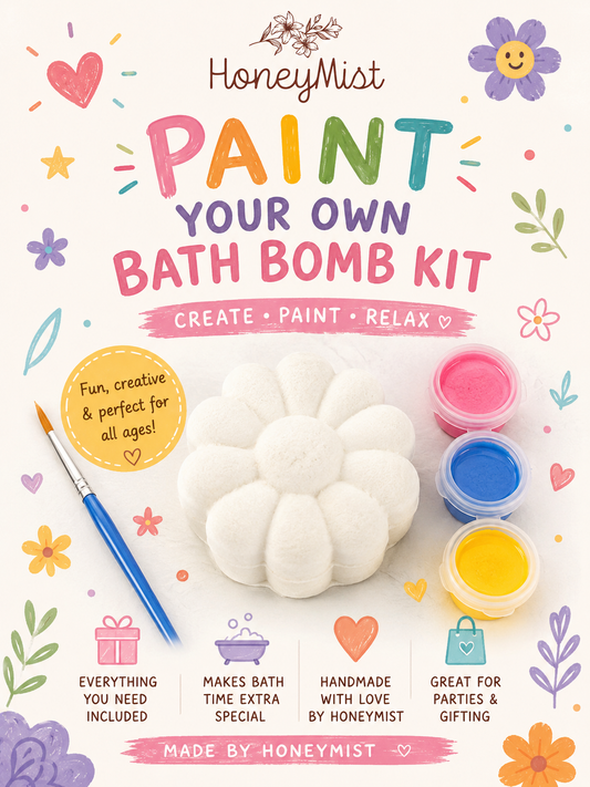 Paint Your Own Bath Bomb Kit