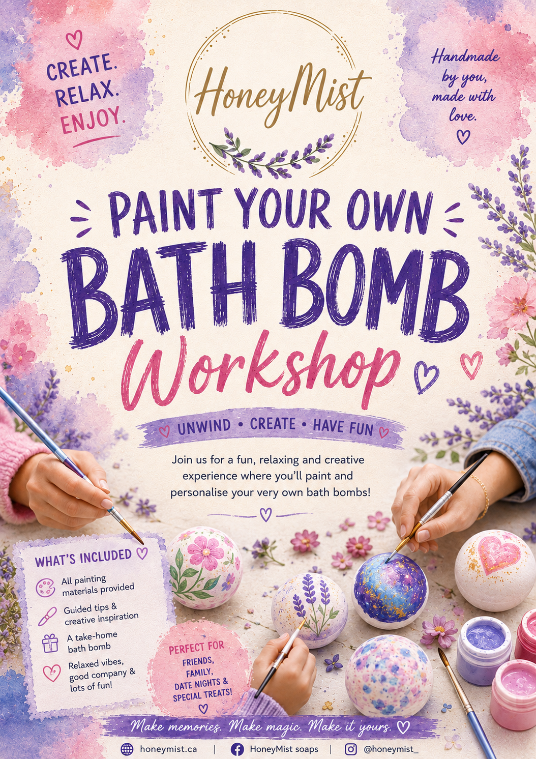 Paint Your Bath Bombs