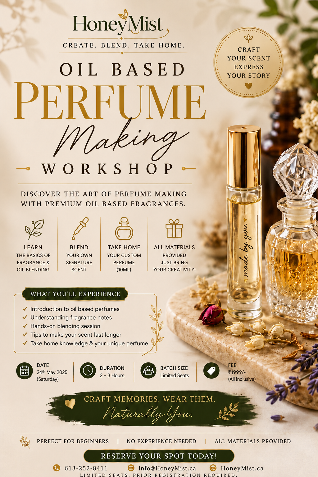 Perfume Making  Workshop