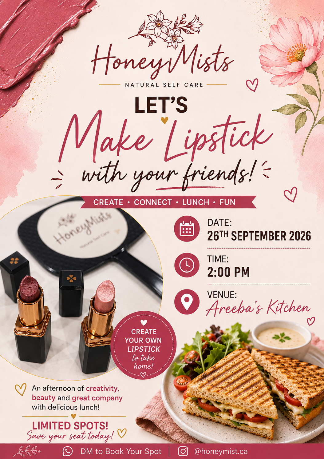 Lipstick Making Workshop